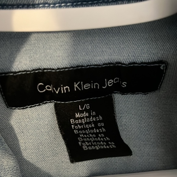 Calvin Klein jean jacket - Picture 4 of 6